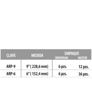 Alternative view of Almohadilla Rectangular 6"